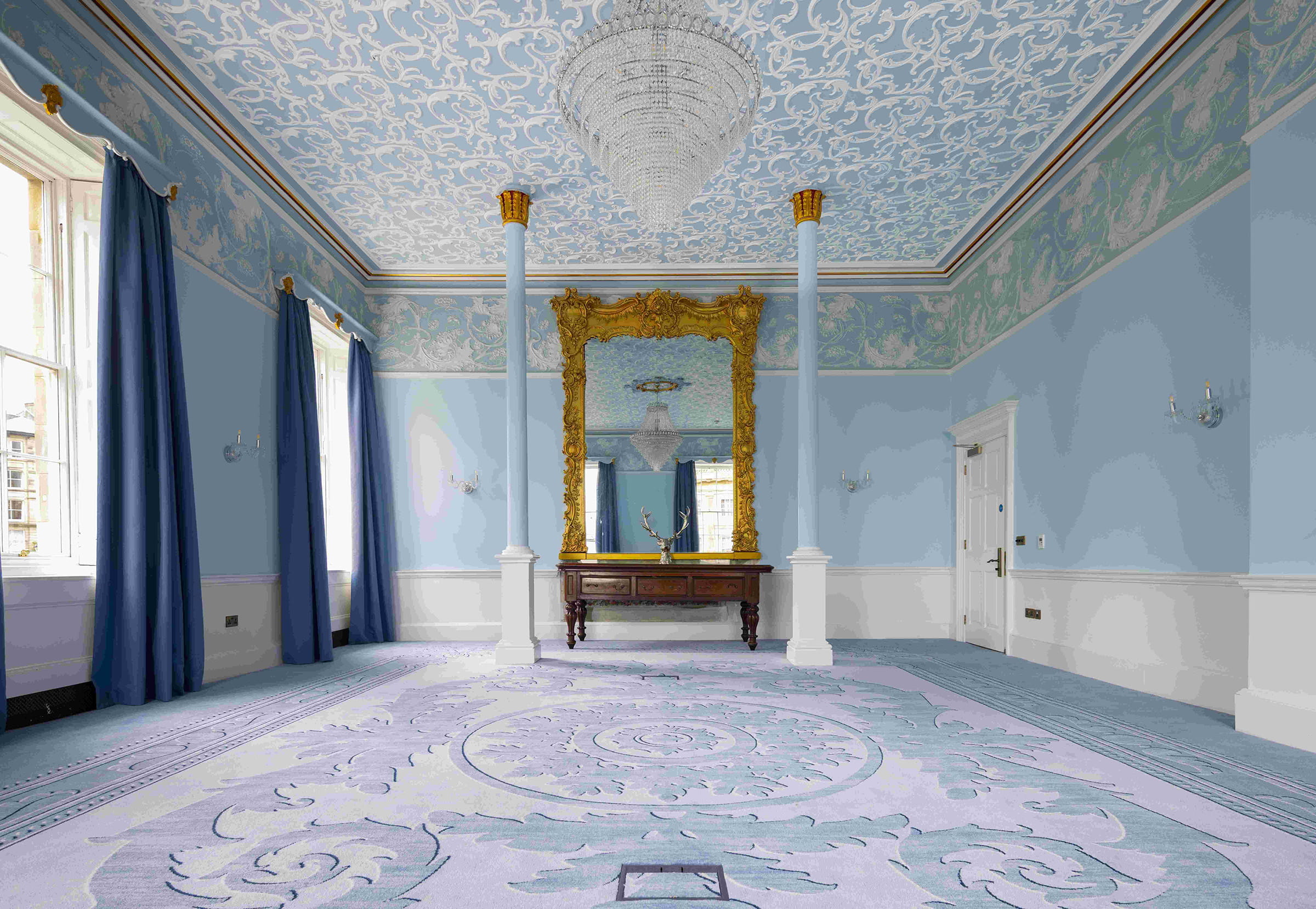 The Blue Room from Buxton Crescent Spa Hotel
