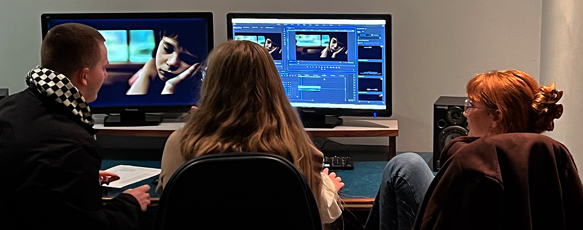 student video editing