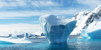 an Iceberg