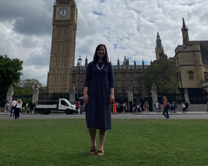Hanya at Parliament