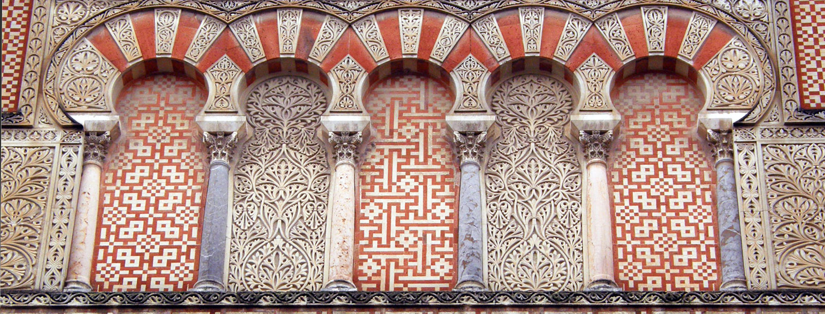 Close-up of an ancient Iberian building